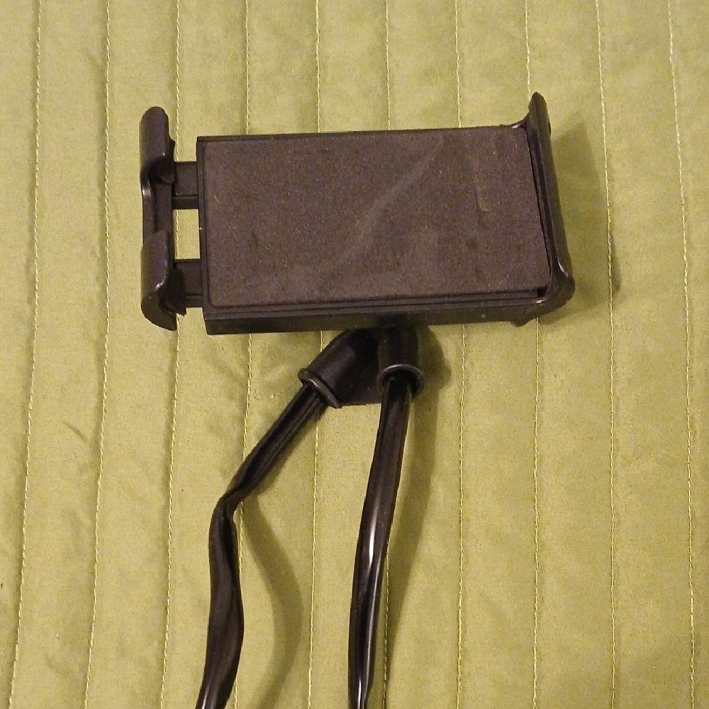 Hands Free Black Phone Holder for Movie Watching Etc.